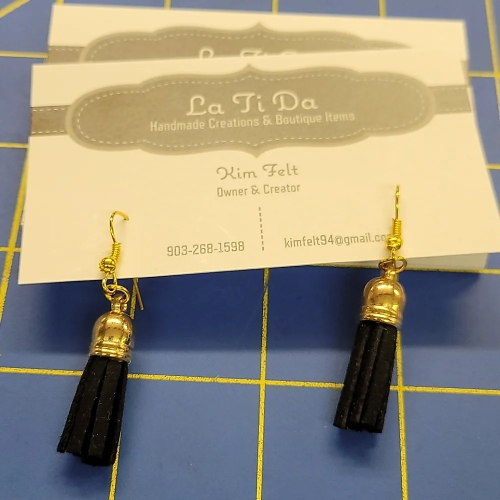 Pleather Tassel 1.25